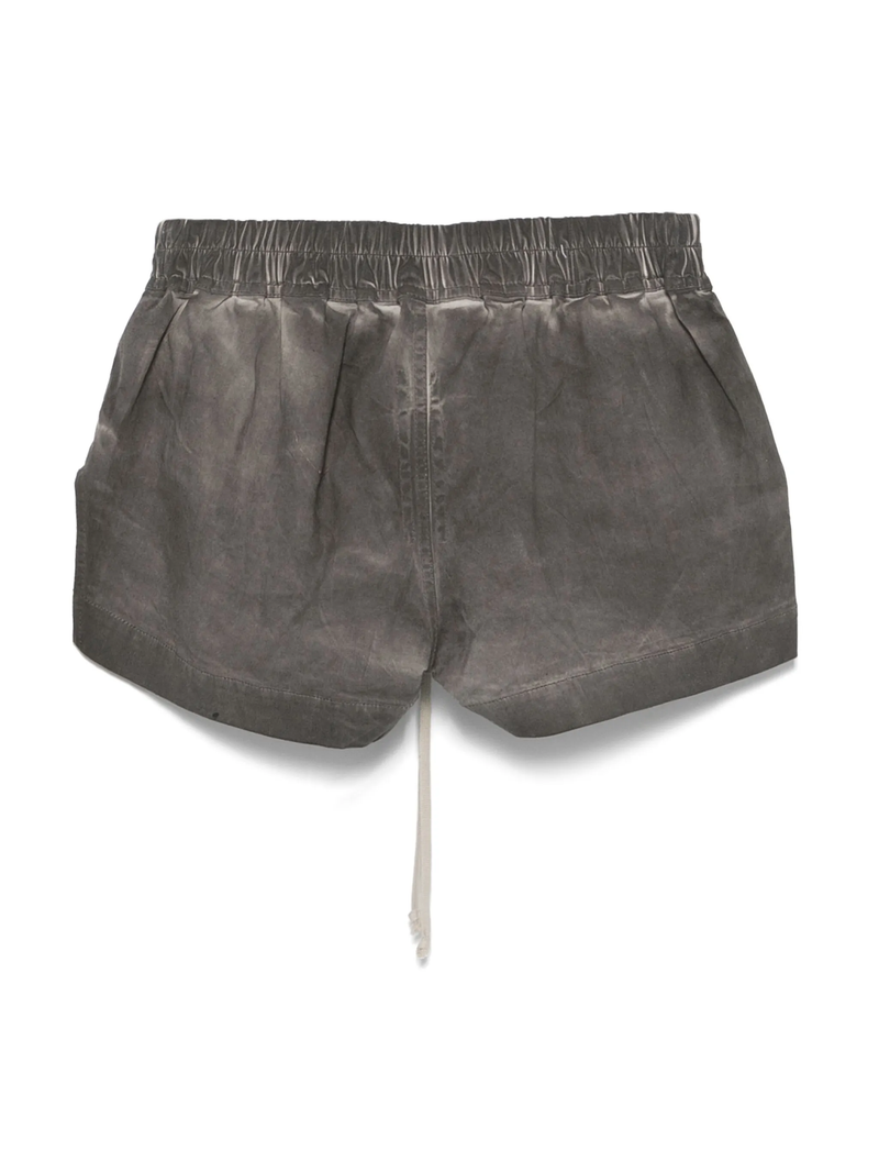 RICK OWENS DRKSHDW - Women Denim Fog Boxer Shorts