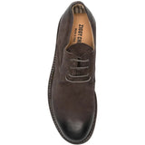 Brown shoes, front view