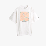 White t-shirt, front view