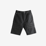 Black shorts, front view