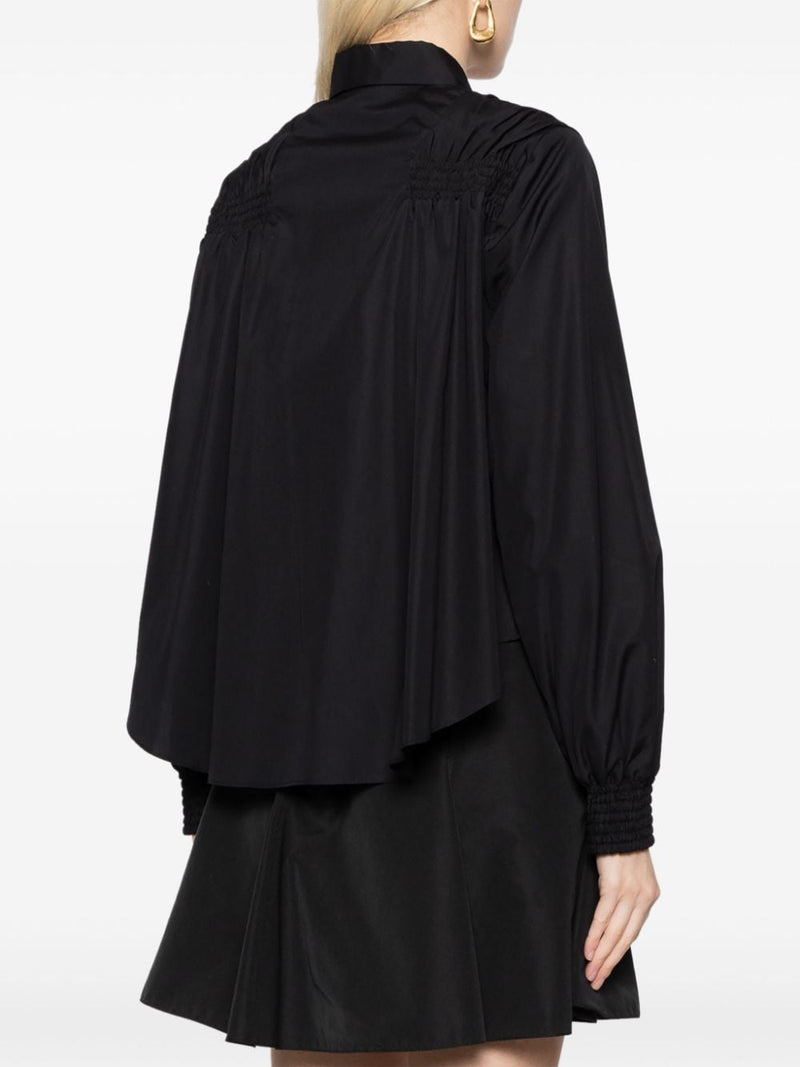 COMME DES GARCONS NOIR - Women Symmetric Wrinkle Blouse