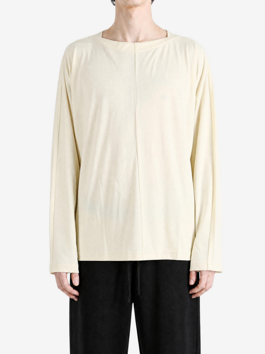 Tan top, full body view