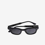 Black eyewear, front view