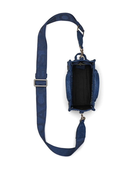 Blue bag, top view
