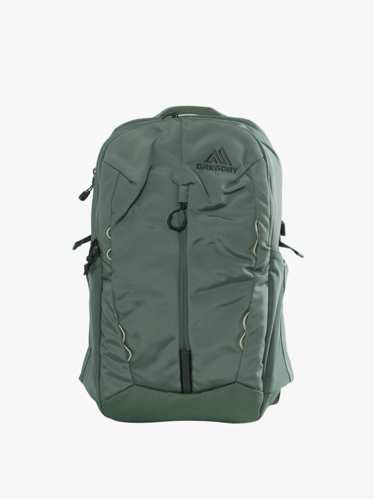 Green bag, front view