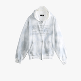 White hoodie, front view