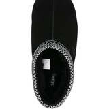 Black shoes, up view