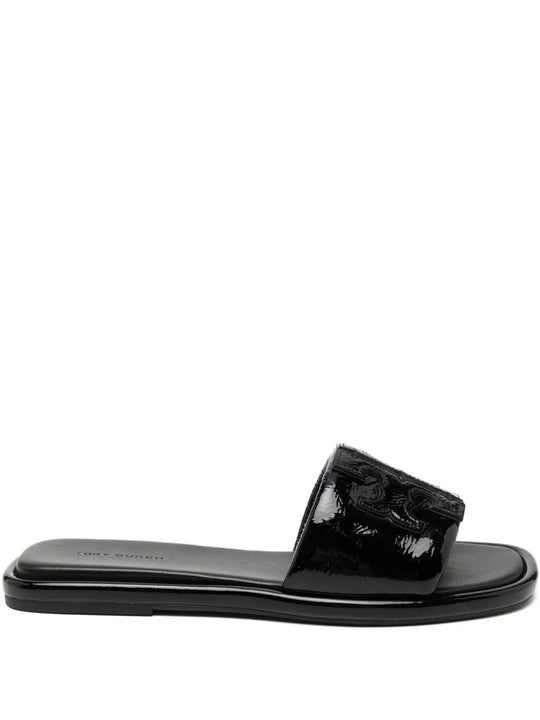 Black shoes, side view