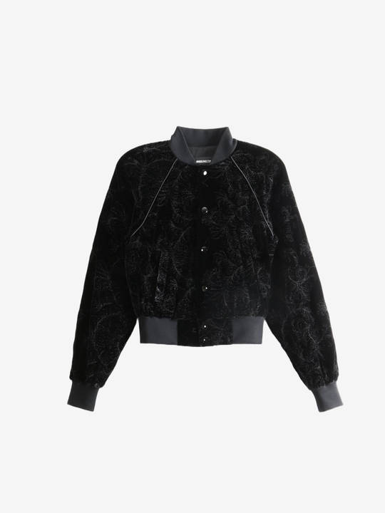 Black jacket, front view