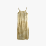 Tan dress, front view