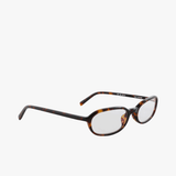 Brown eyewear, front view