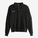 Black T-shirt, front view