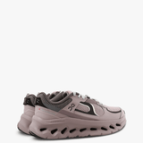 Purple shoes, side view