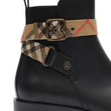 Black boots, side view