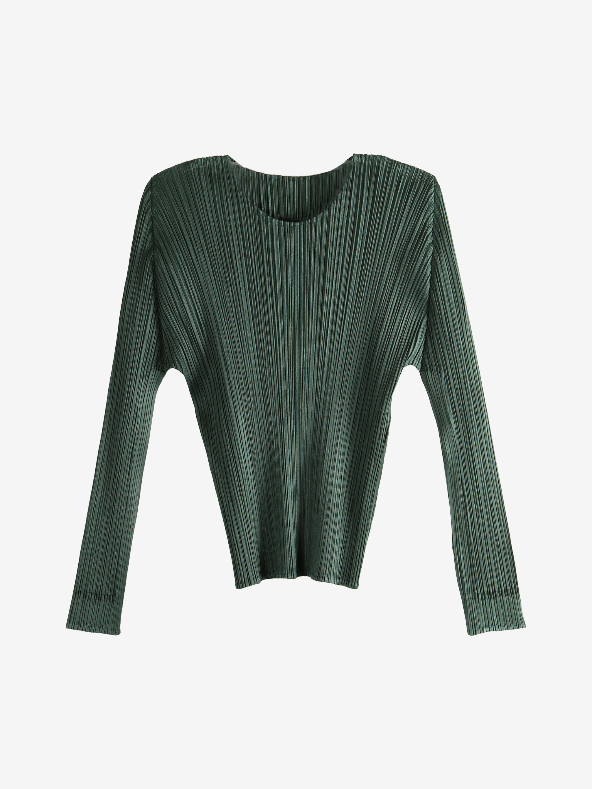 Green top, front view