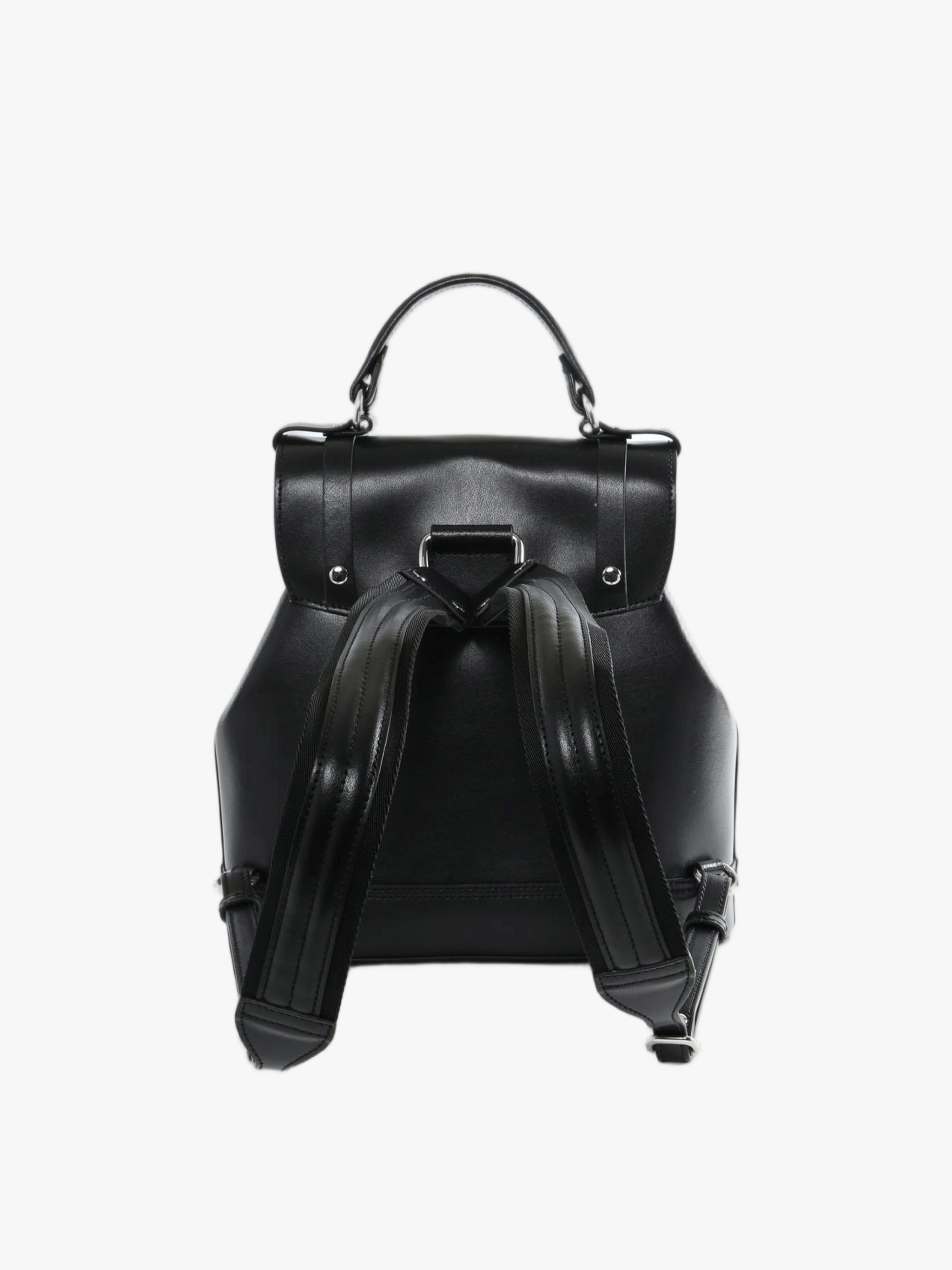 Black bag, back view