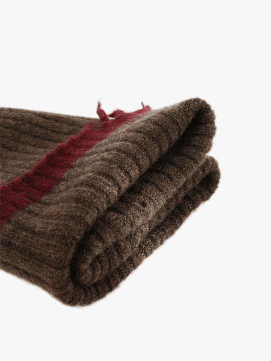 Brown hat, front view