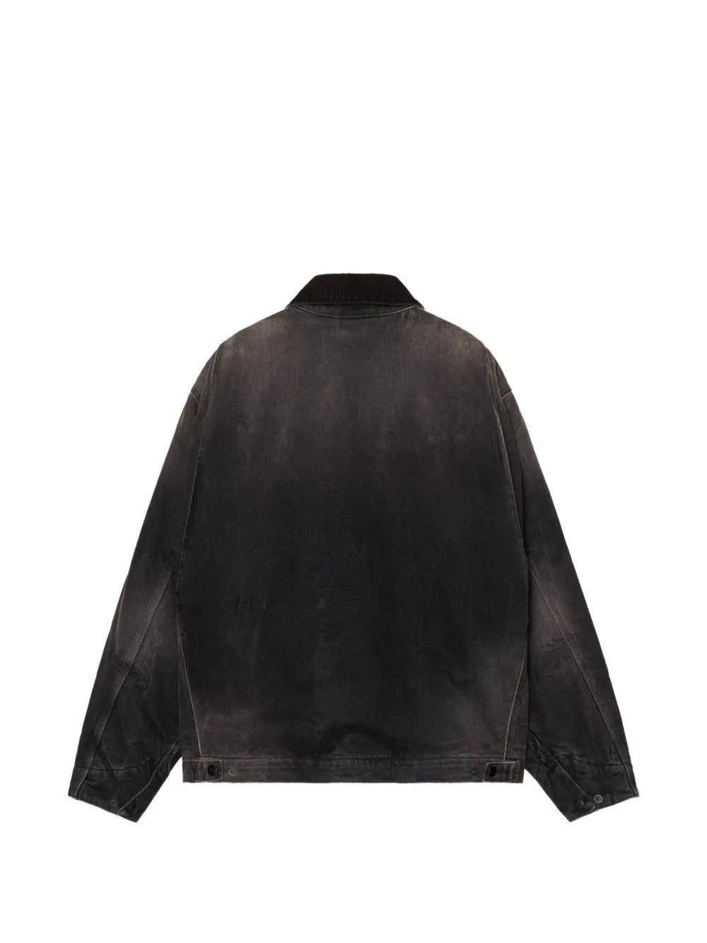 Black jacket, back view