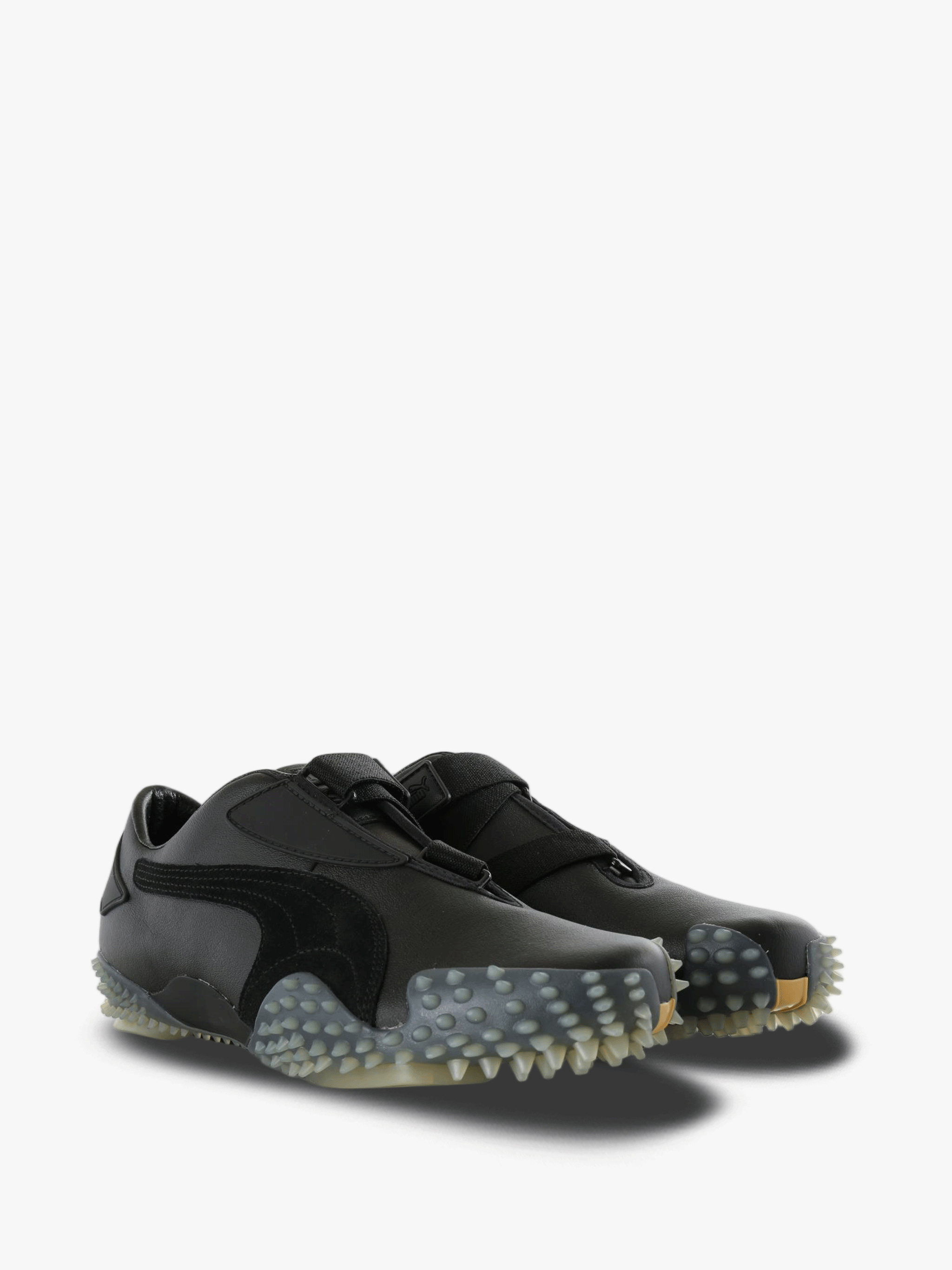 Black shoes, front view