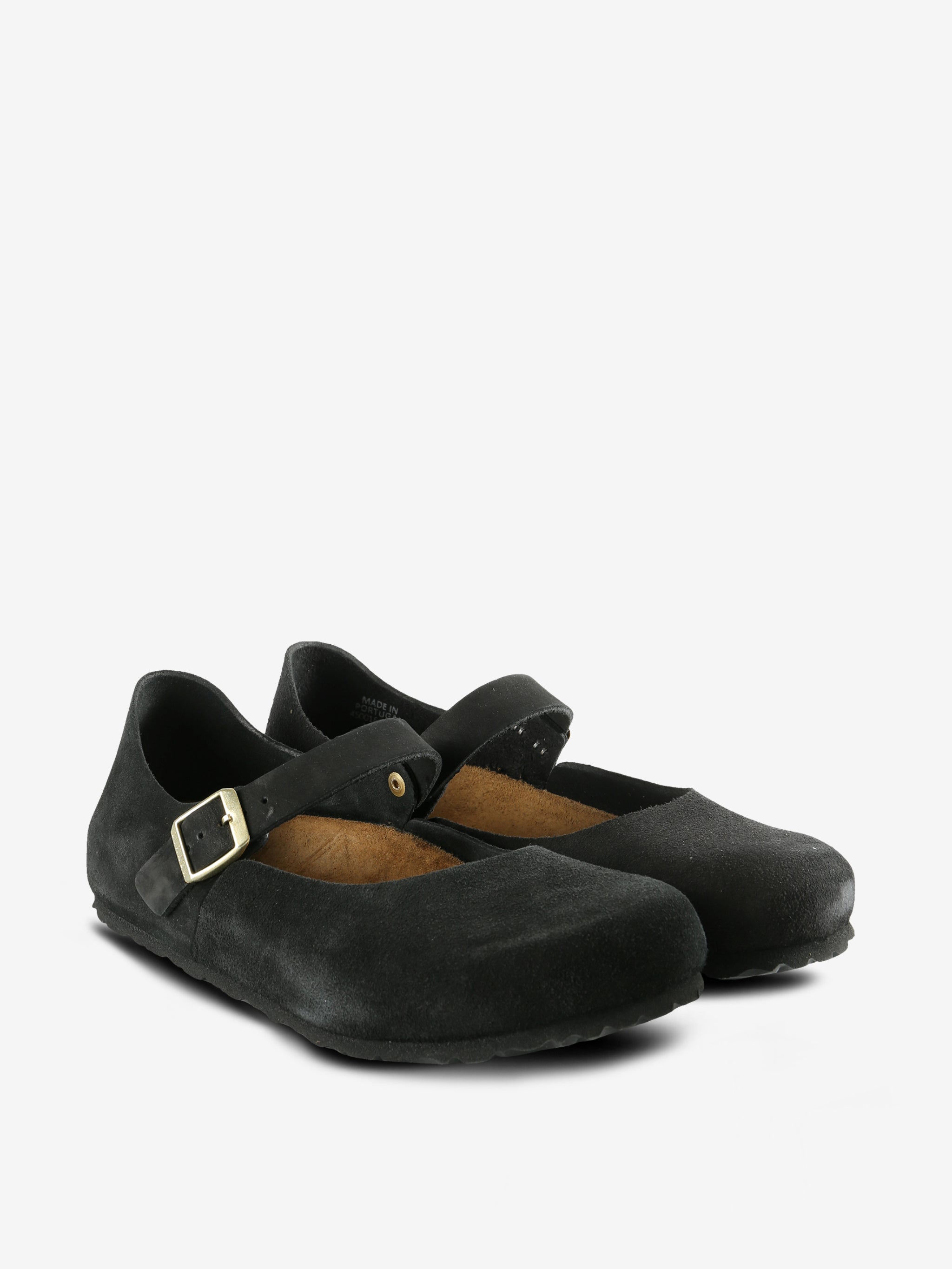 Black shoes,side view