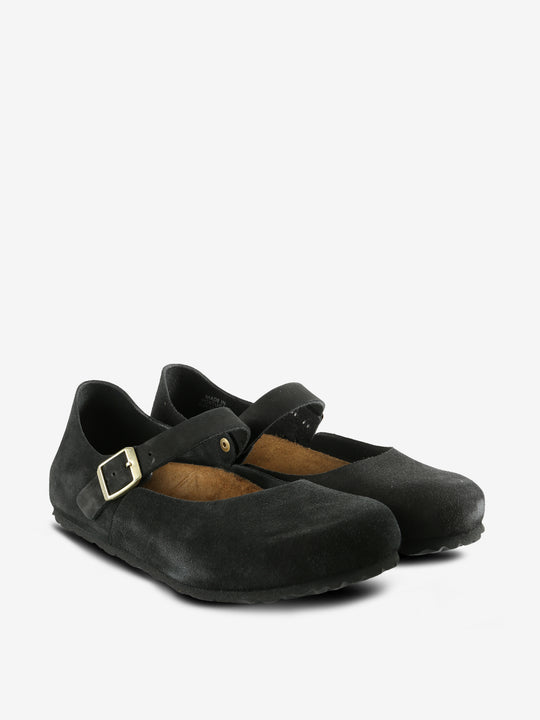 Black shoes,side view