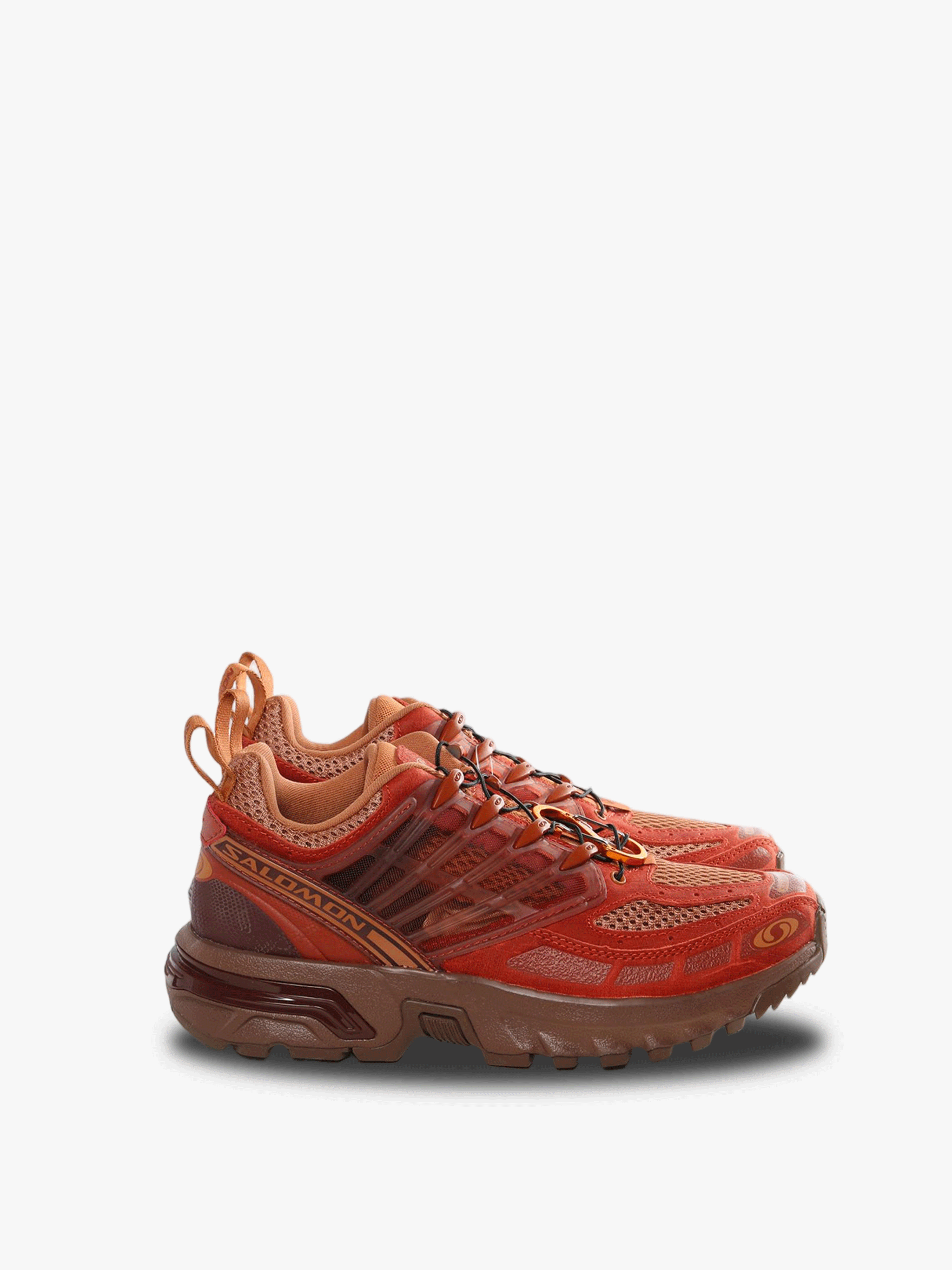 Red sneakers, side view