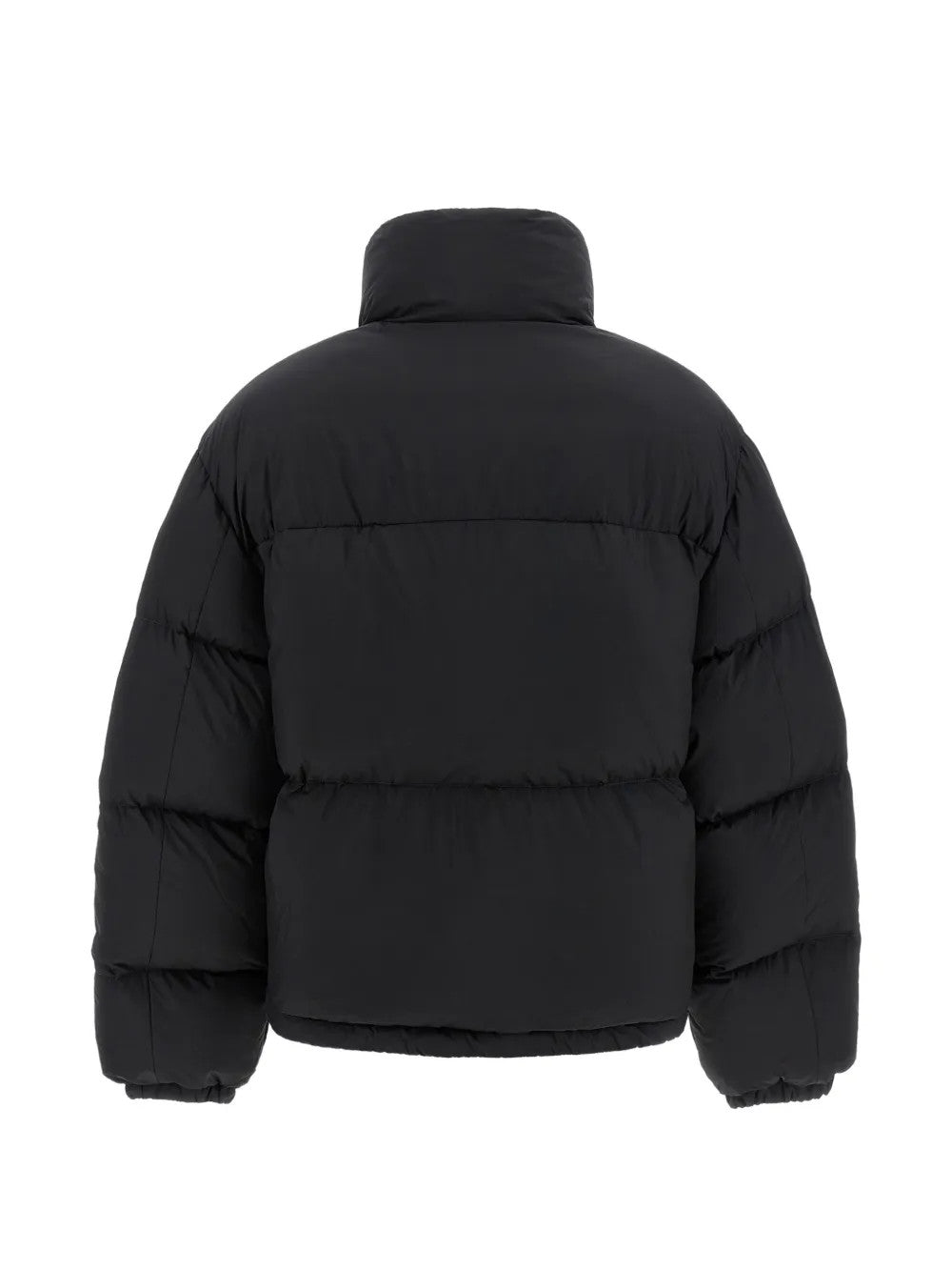 Black jacket, back view