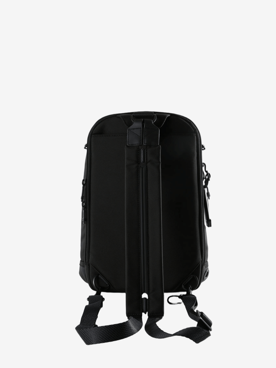 Black bag, back view