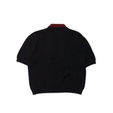Black knitwear, front view