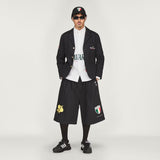black blazer,full body view