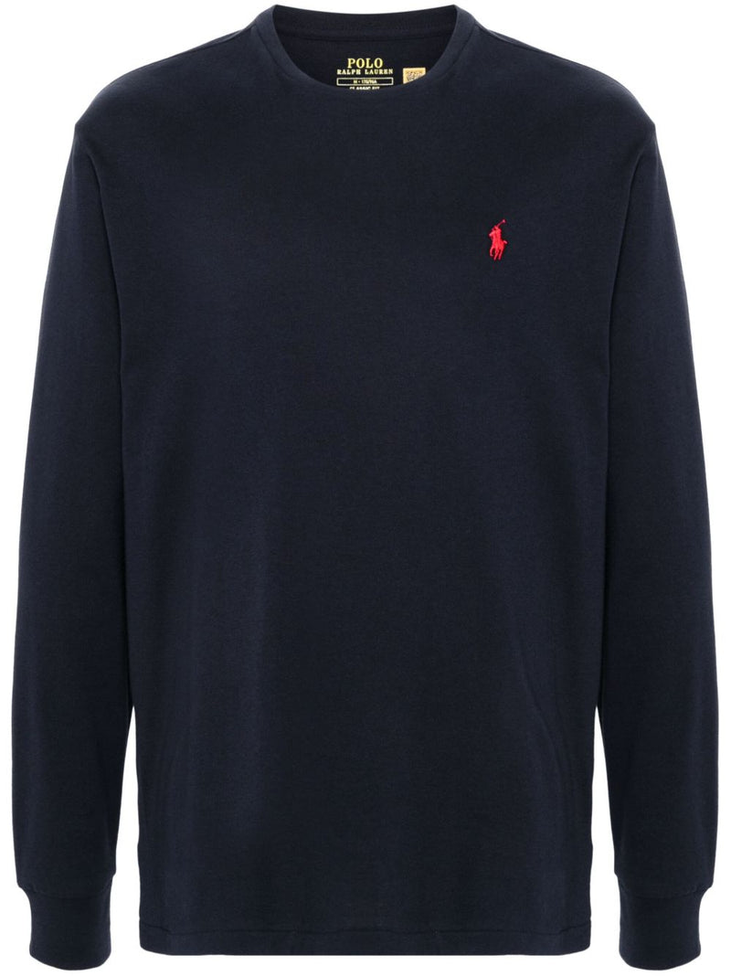 POLO RALPH LAUREN - Men Long Sleeve Jersey Knit Crewneck T-Shirt