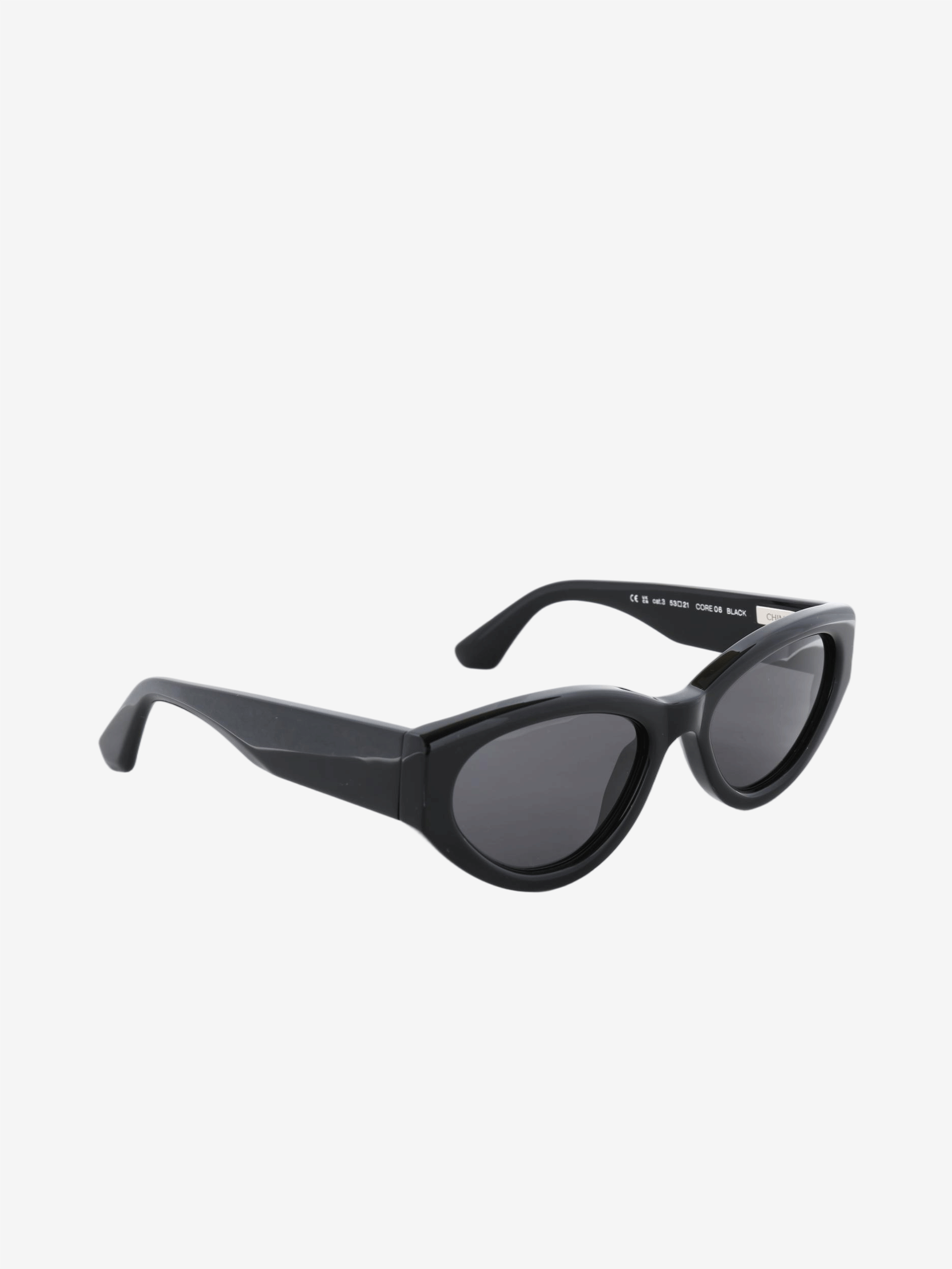Black eyewear, front view