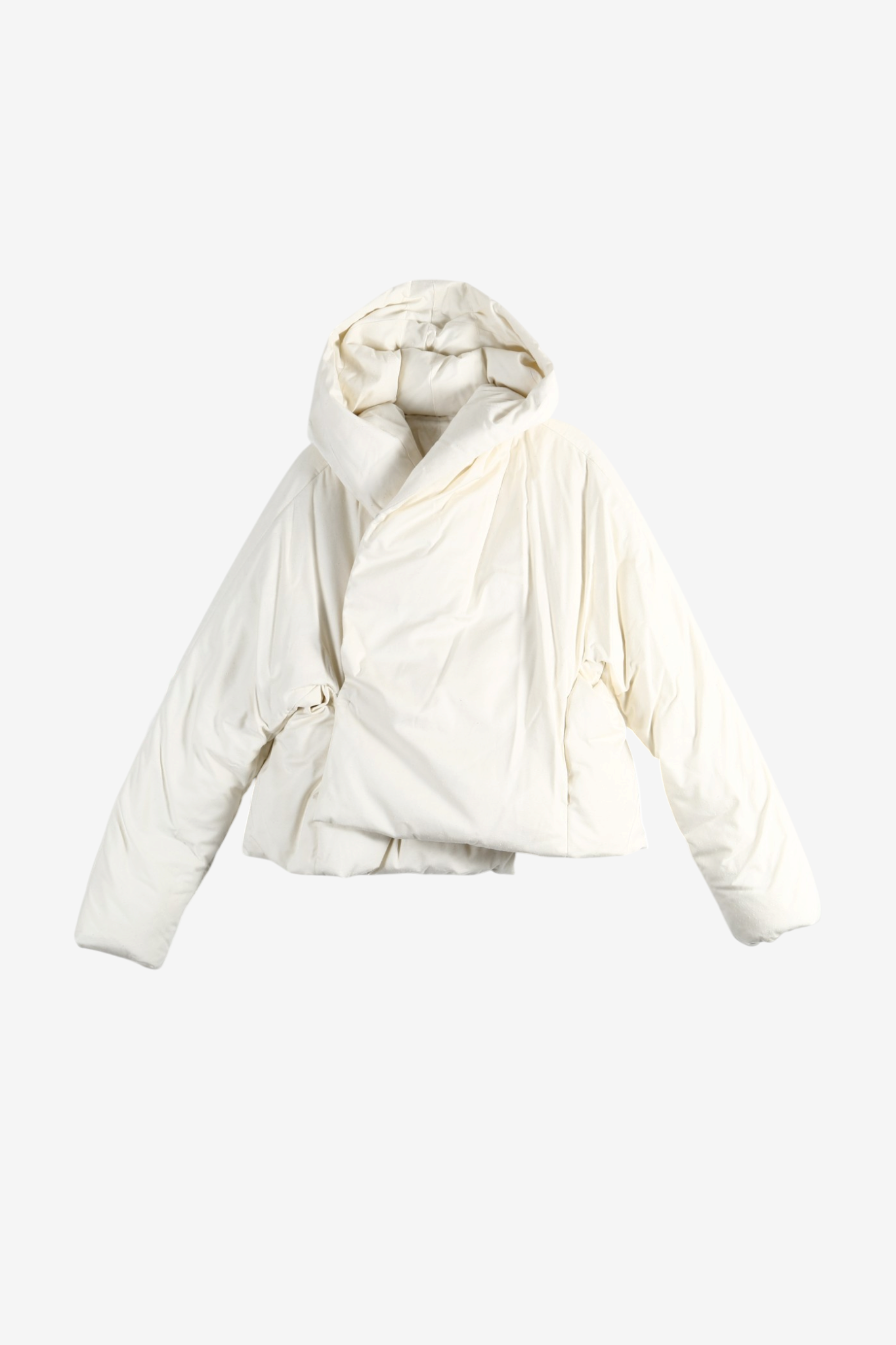 Tan jacket, front view
