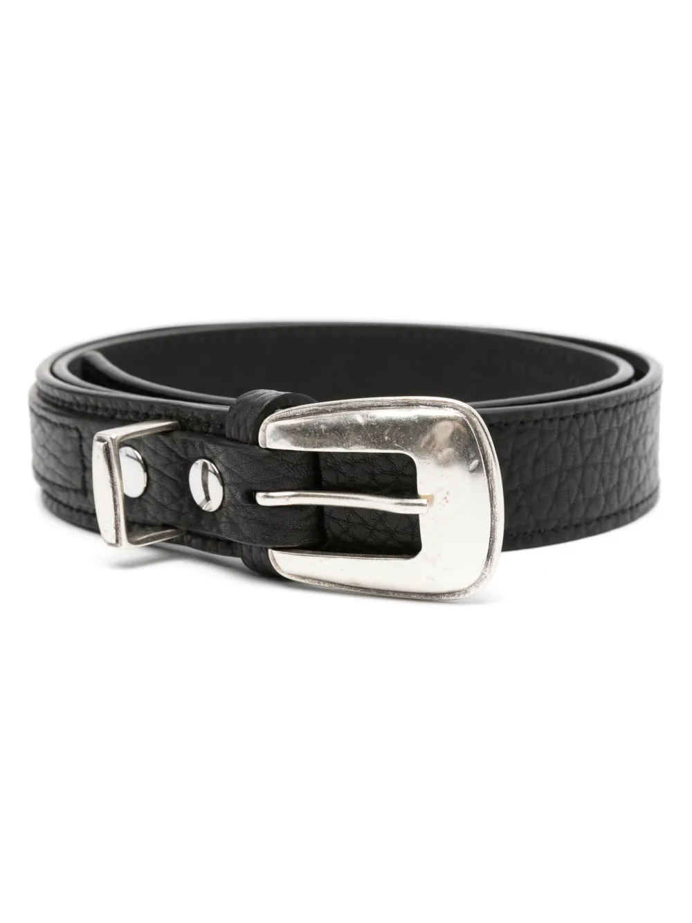 Black belt, front view