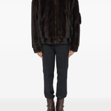 Black jacket, full body view