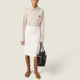 MIU MIU - Women Popeline Stretch Was Gonna