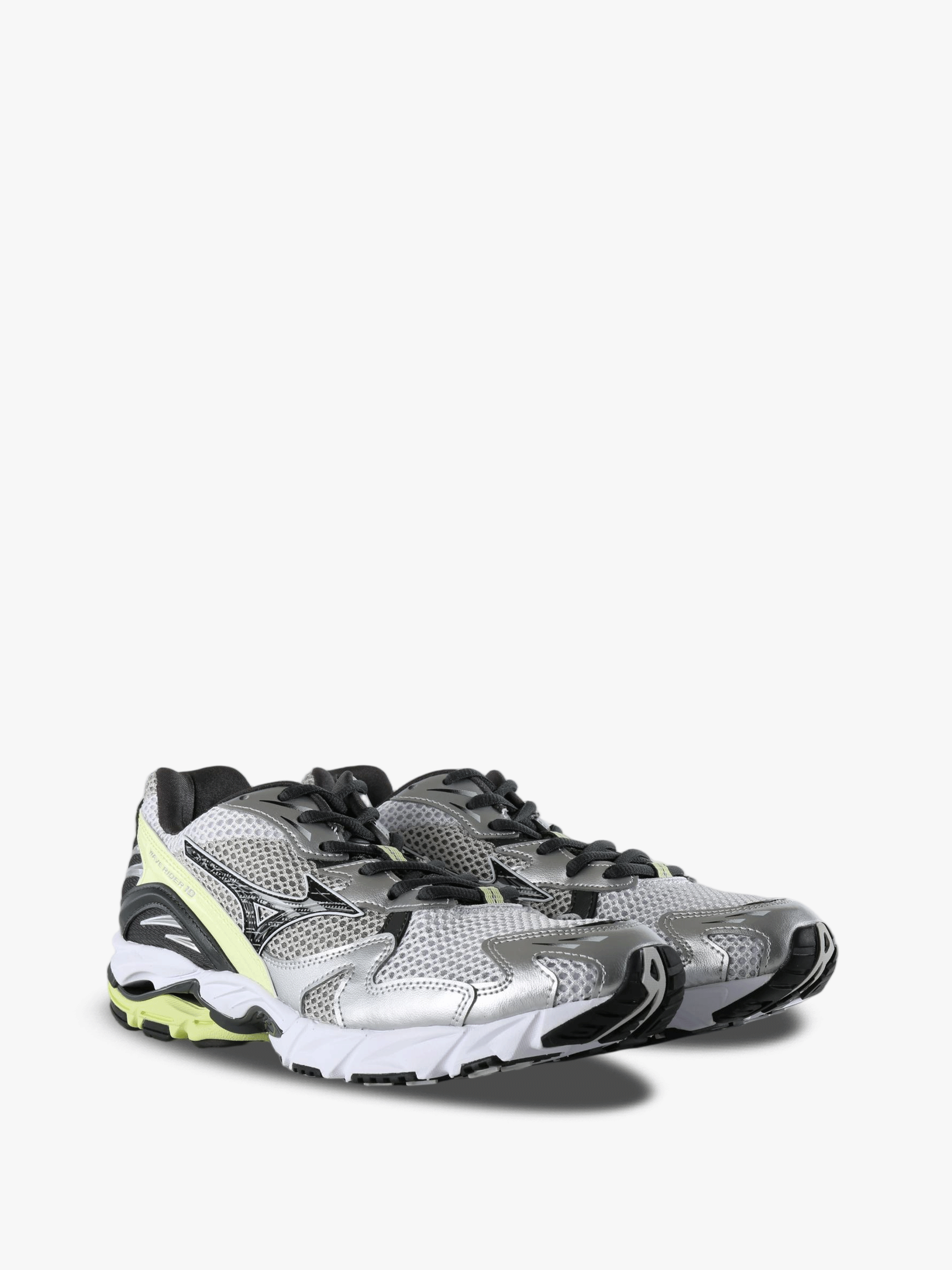 Grey shoes, front view