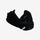 Black scarf, front view