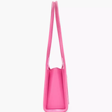 Pink bag, side view