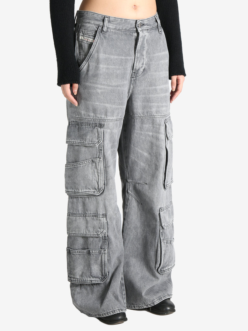 DIESEL - Women D-Sire-Cargo-D Pants