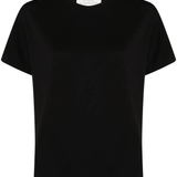 Black t-shirt, front view