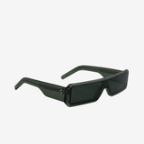 Green eyewear,side view