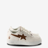 White sneakers, front view