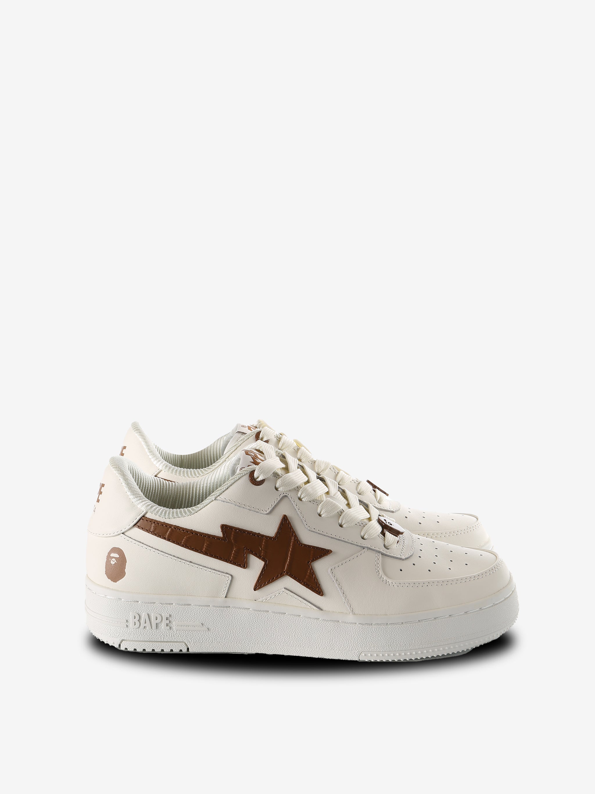 White sneakers, front view