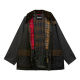 Green jacket, front view