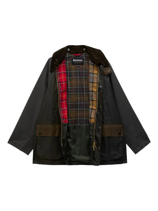 Green jacket, front view