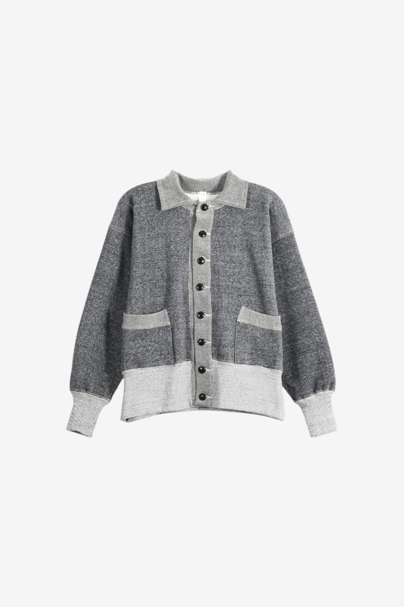 Grey jacket, front view