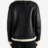Black jacket, full body view