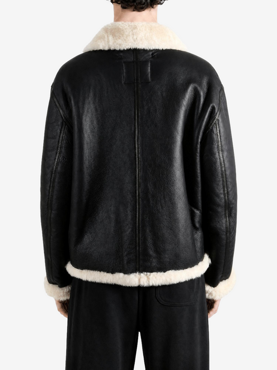 Black jacket, full body view