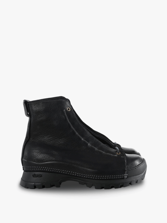 Black boots, side view